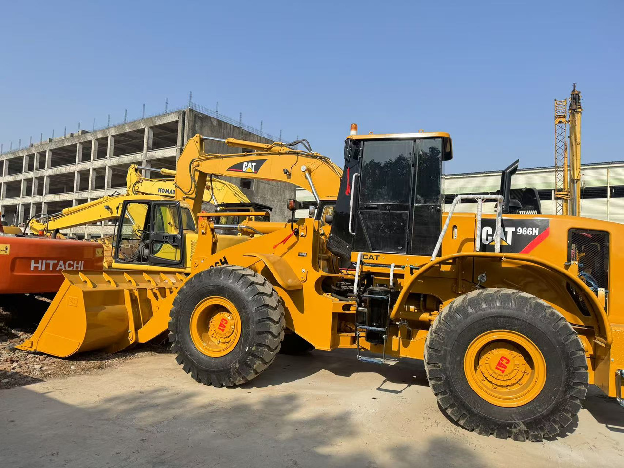 CATERPILLAR 966H - Gummihjulslæsser: billede 1 CATERPILLAR 966H - Gummihjulslæsser: billede 1