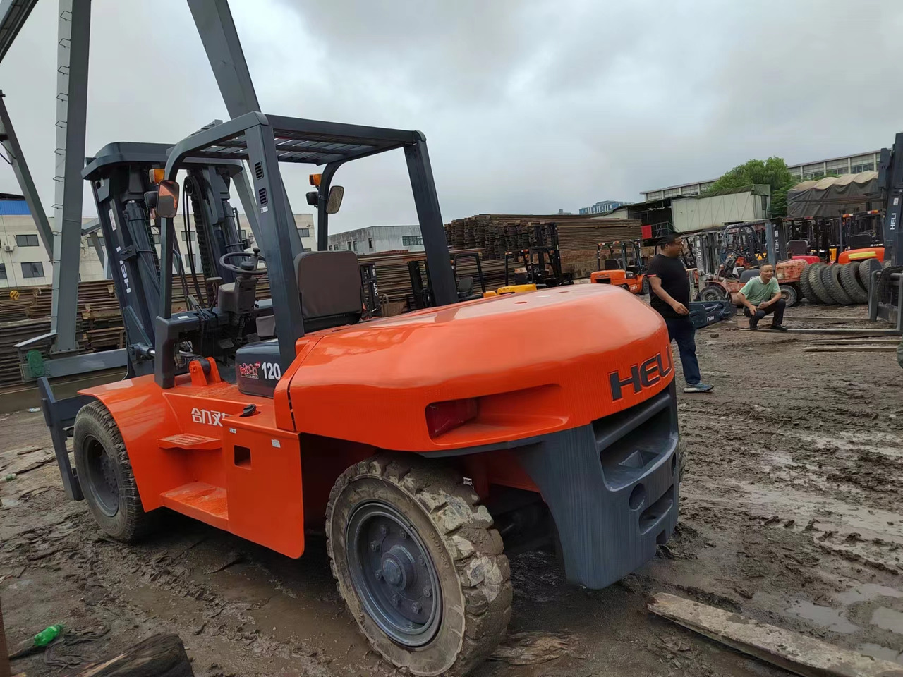 HELI 10ton - Diesel gaffeltruck: billede 3 HELI 10ton - Diesel gaffeltruck: billede 3