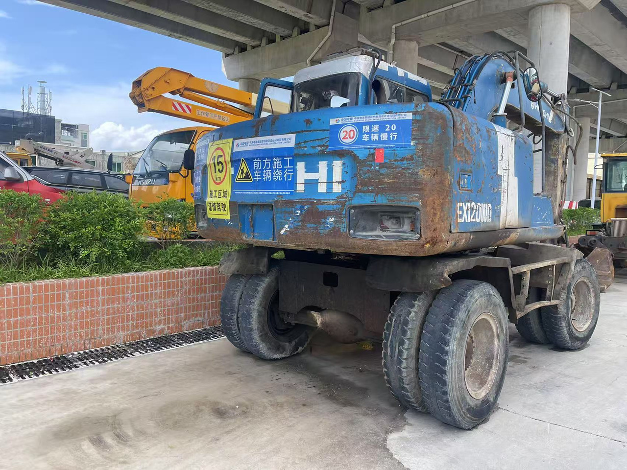 HITACHI EX100WD-2 - Hjulgravemaskine: billede 3 HITACHI EX100WD-2 - Hjulgravemaskine: billede 3