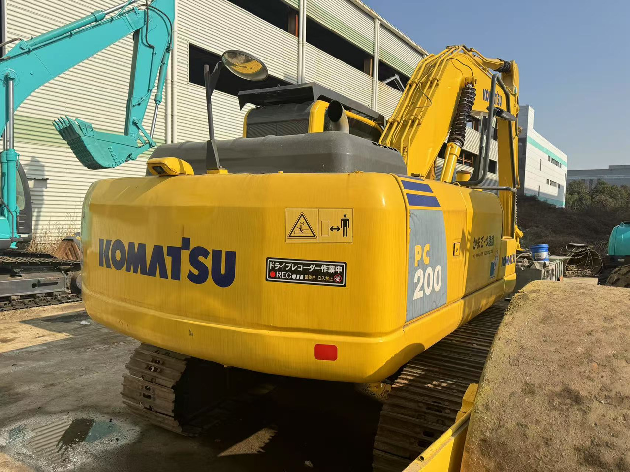 KOMATSU PC200-8 - Bæltegravemaskine: billede 3 KOMATSU PC200-8 - Bæltegravemaskine: billede 3