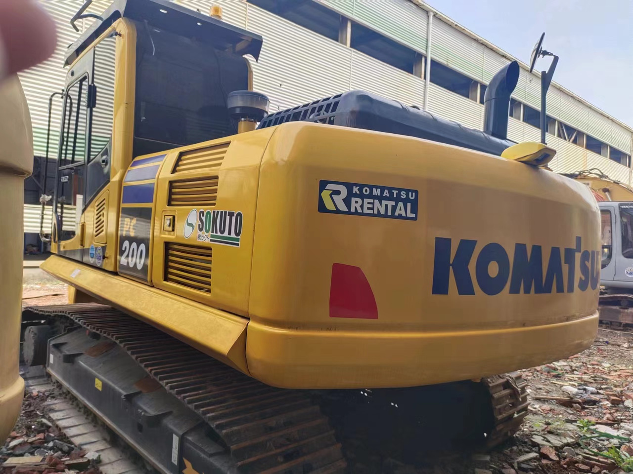 KOMATSU PC200-8N1 - Bæltegravemaskine: billede 3 KOMATSU PC200-8N1 - Bæltegravemaskine: billede 3