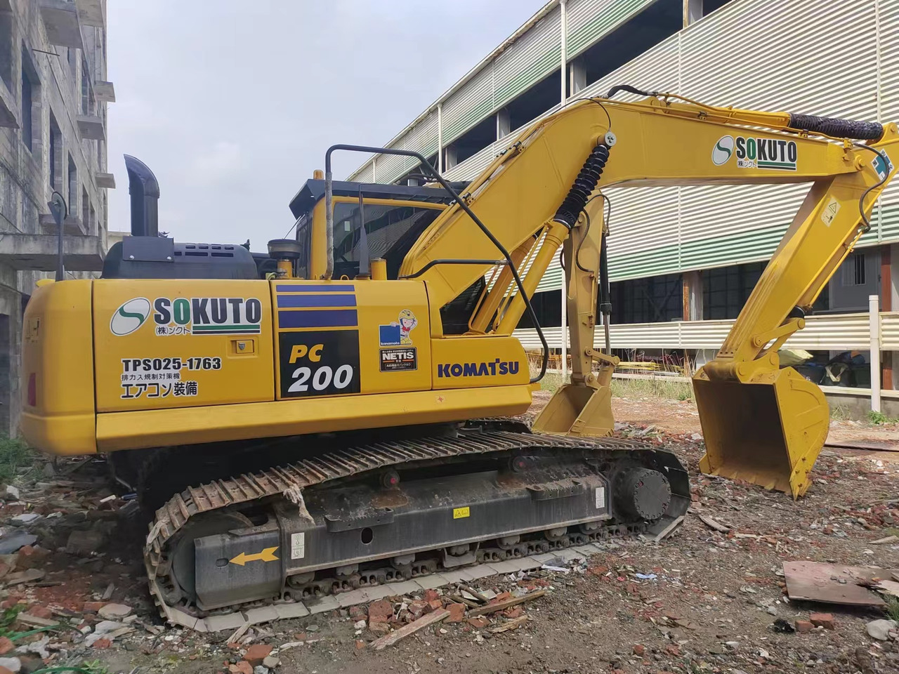 KOMATSU PC200-8N1 - Bæltegravemaskine: billede 1 KOMATSU PC200-8N1 - Bæltegravemaskine: billede 1