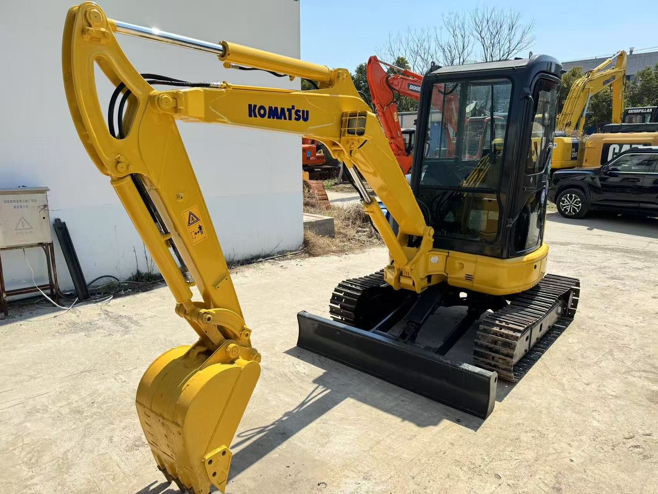 KOMATSU PC35MR - Minigravemaskine: billede 2 KOMATSU PC35MR - Minigravemaskine: billede 2