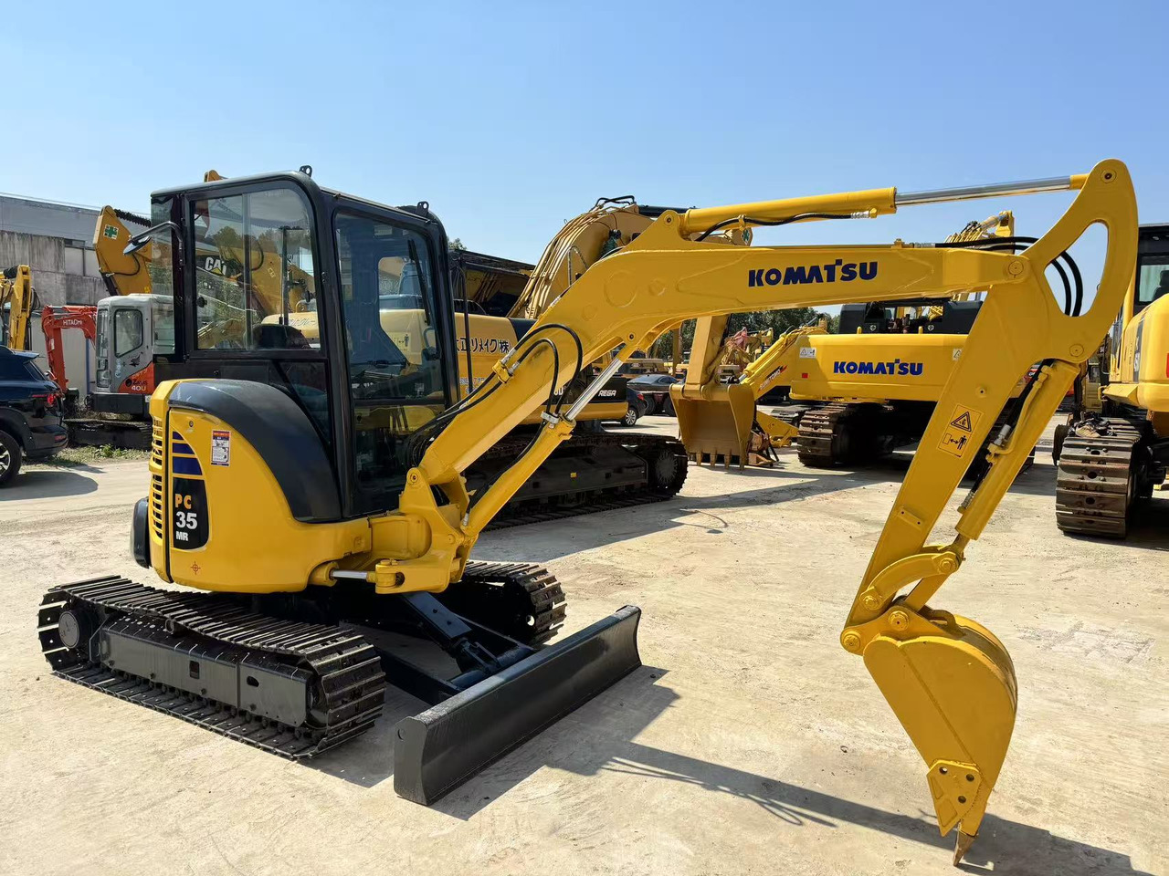 KOMATSU PC35MR - Minigravemaskine: billede 1 KOMATSU PC35MR - Minigravemaskine: billede 1