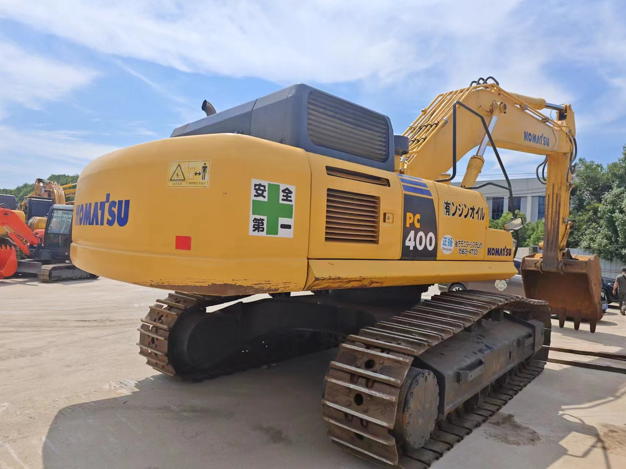 KOMATSU PC400-8R - Bæltegravemaskine: billede 2 KOMATSU PC400-8R - Bæltegravemaskine: billede 2