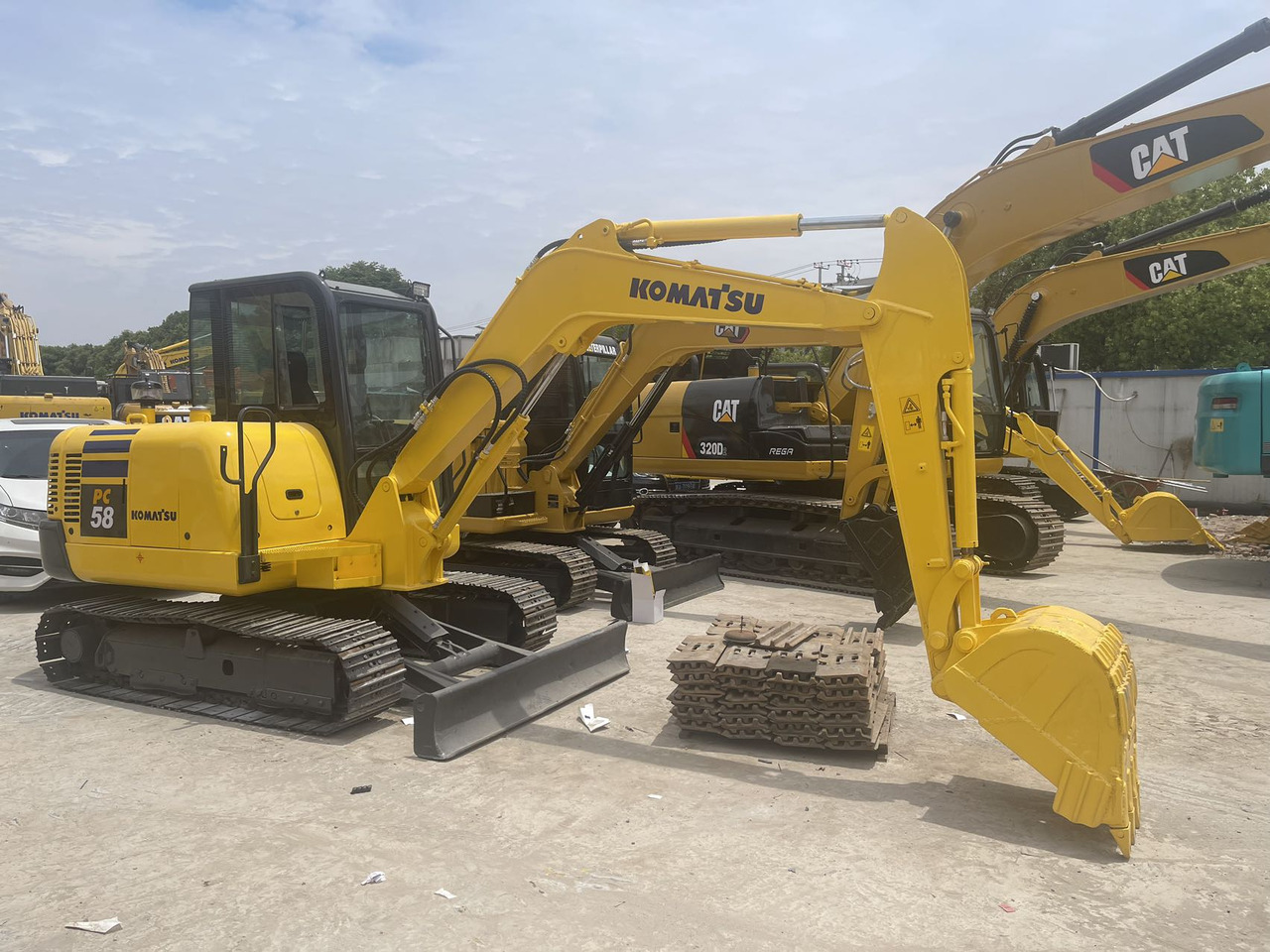 KOMATSU PC58 - Minigravemaskine: billede 2 KOMATSU PC58 - Minigravemaskine: billede 2
