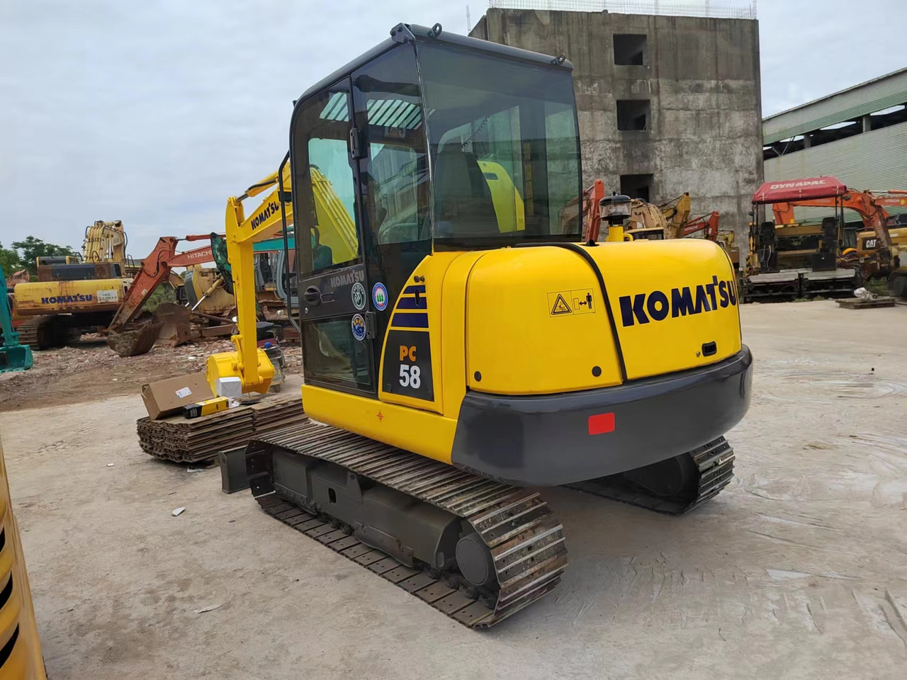 KOMATSU PC58 PC55 PC60 - Minigravemaskine: billede 3 KOMATSU PC58 PC55 PC60 - Minigravemaskine: billede 3