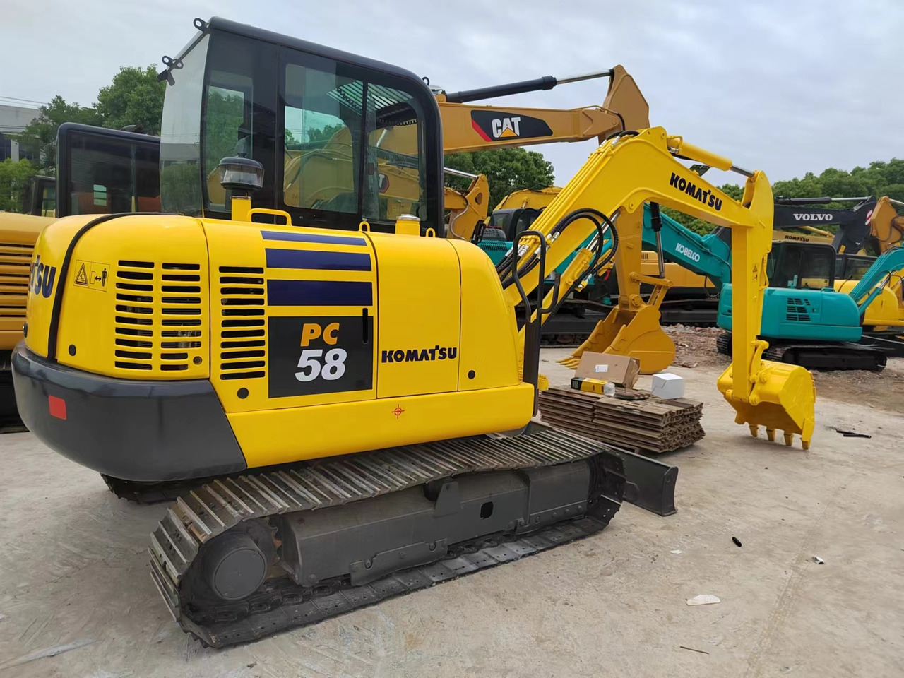 KOMATSU PC58 PC55 PC60 - Minigravemaskine: billede 1 KOMATSU PC58 PC55 PC60 - Minigravemaskine: billede 1