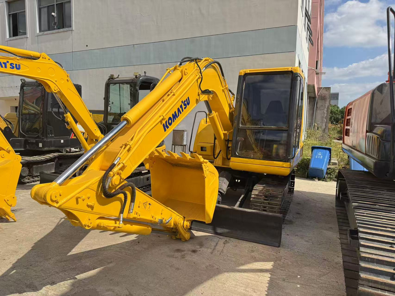 KOMATSU PC60-7 - Minigravemaskine: billede 3 KOMATSU PC60-7 - Minigravemaskine: billede 3