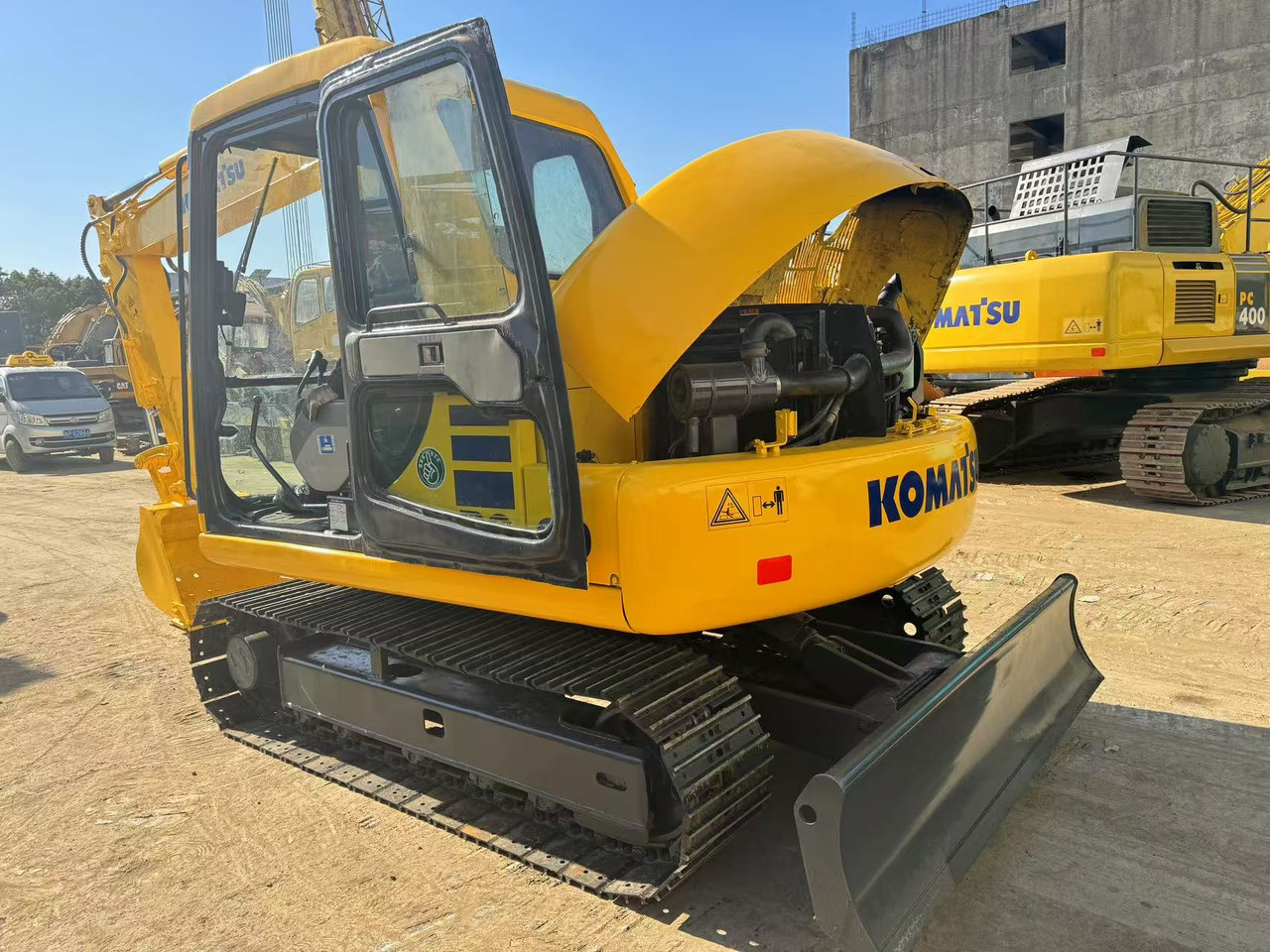 KOMATSU PC60-7 - Bæltegravemaskine: billede 2 KOMATSU PC60-7 - Bæltegravemaskine: billede 2