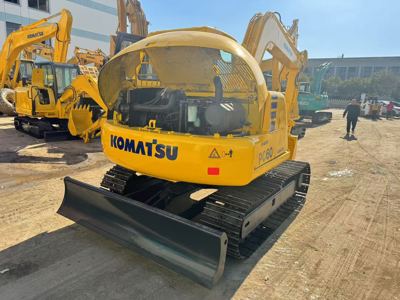 KOMATSU PC60-7 - Bæltegravemaskine: billede 3 KOMATSU PC60-7 - Bæltegravemaskine: billede 3