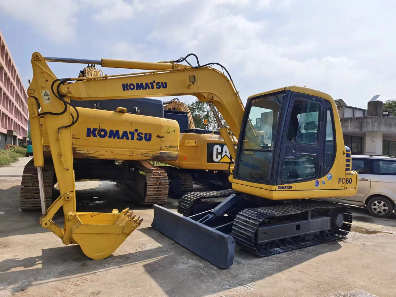 KOMATSU PC60-7 PC56 PC60 - Minigravemaskine: billede 5 KOMATSU PC60-7 PC56 PC60 - Minigravemaskine: billede 5