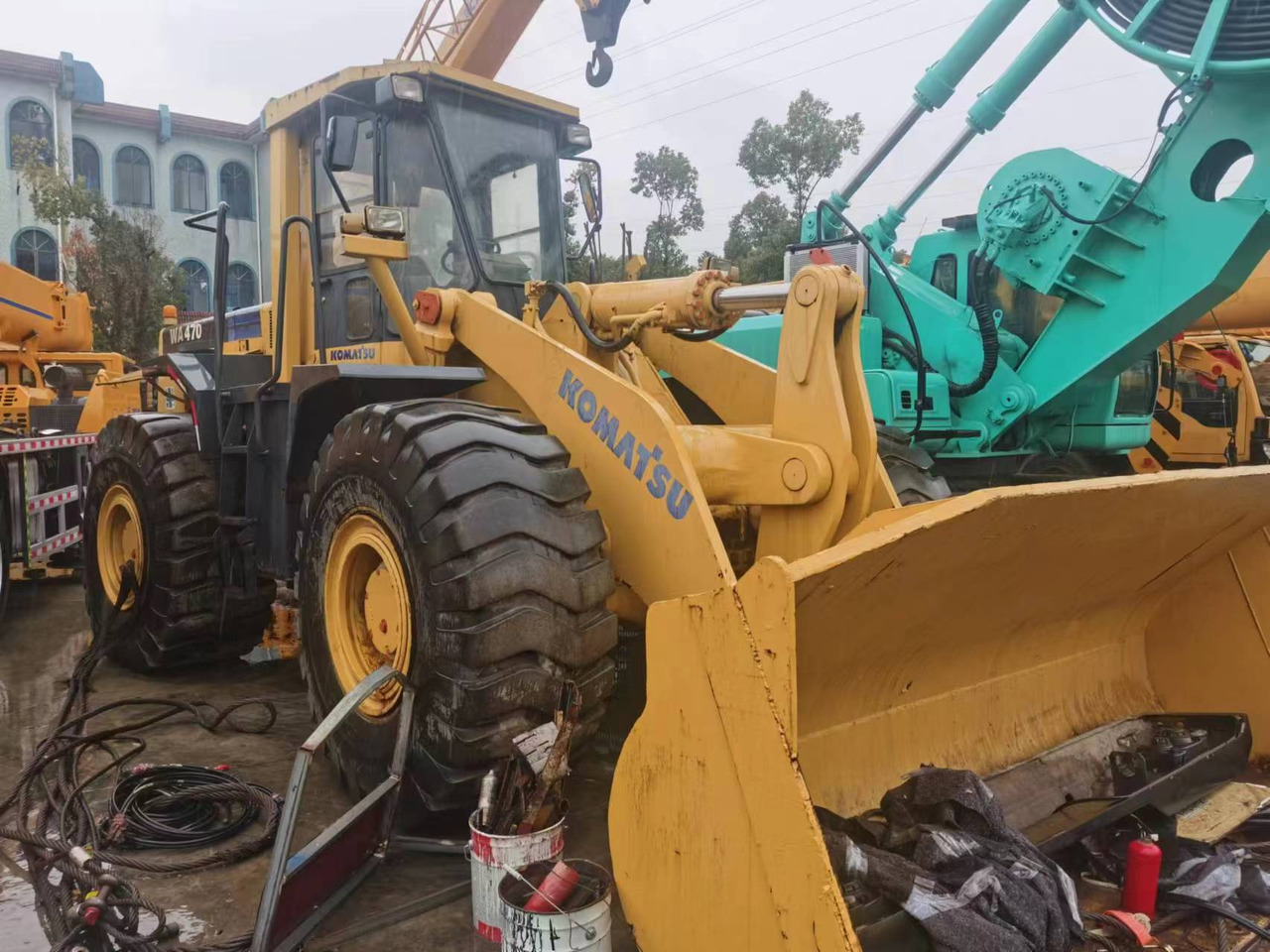 KOMATSU WA470 - Gummihjulslæsser: billede 2 KOMATSU WA470 - Gummihjulslæsser: billede 2