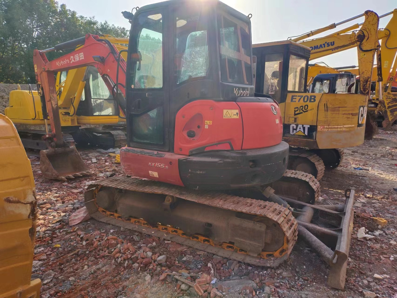 KUBOTA KX155-5 - Minigravemaskine: billede 1 KUBOTA KX155-5 - Minigravemaskine: billede 1