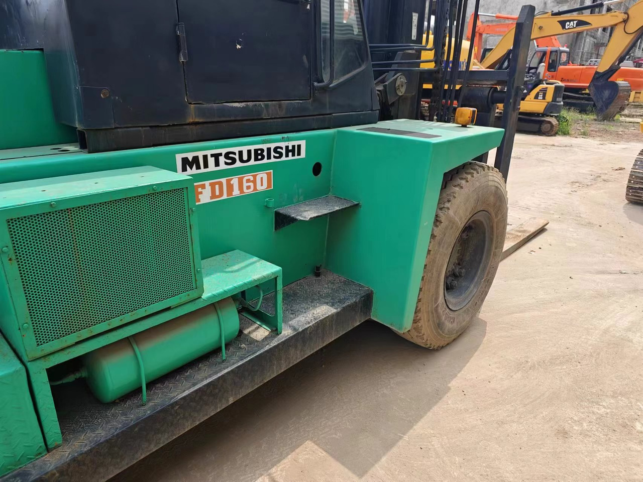 MITSUBISHI FD160 - Diesel gaffeltruck: billede 4 MITSUBISHI FD160 - Diesel gaffeltruck: billede 4