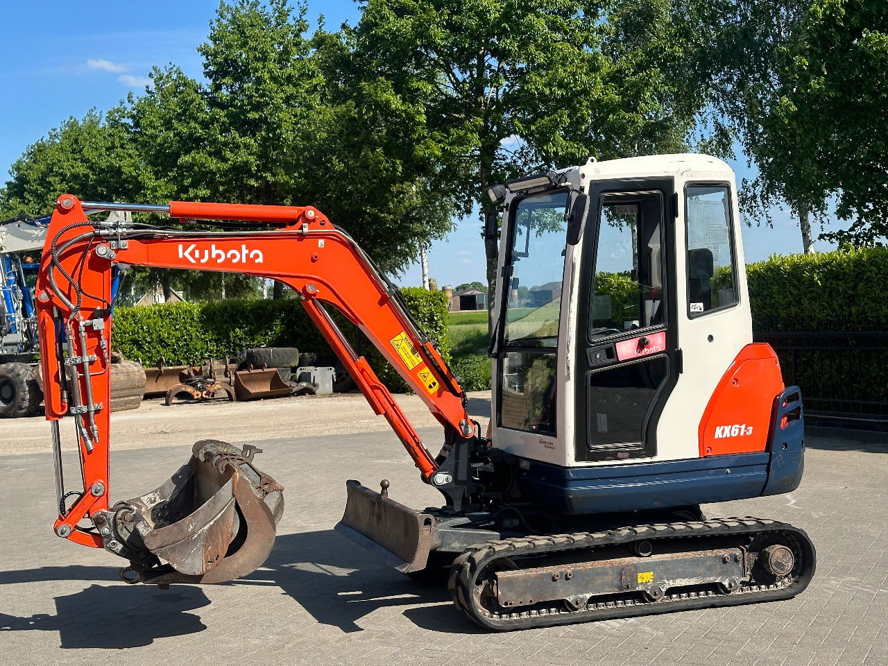 Kubota KX61-3 - Minigravemaskine: billede 1 Kubota KX61-3 - Minigravemaskine: billede 1