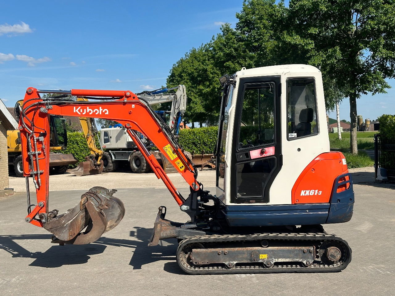 Kubota KX61-3 - Minigravemaskine: billede 2 Kubota KX61-3 - Minigravemaskine: billede 2