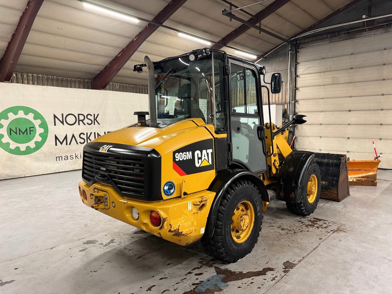 Cat 906M High Flow, 40 km/t med skuff og plog # TIL LEIE# - Gummihjulslæsser: billede 4 Cat 906M High Flow, 40 km/t med skuff og plog # TIL LEIE# - Gummihjulslæsser: billede 4