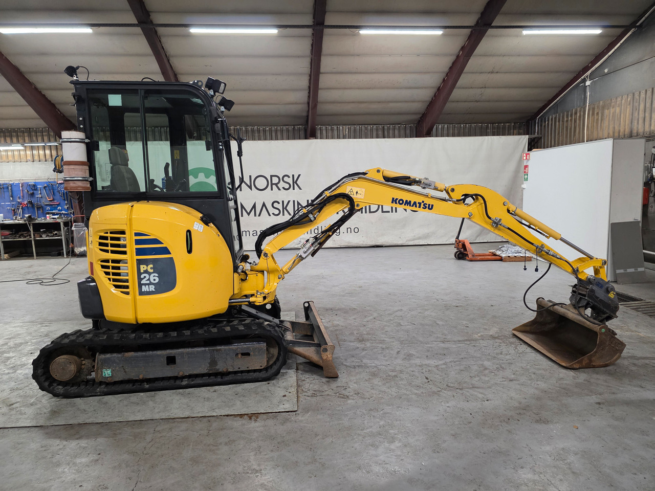 Komatsu PC26MR-3 - Minigravemaskine: billede 5 Komatsu PC26MR-3 - Minigravemaskine: billede 5
