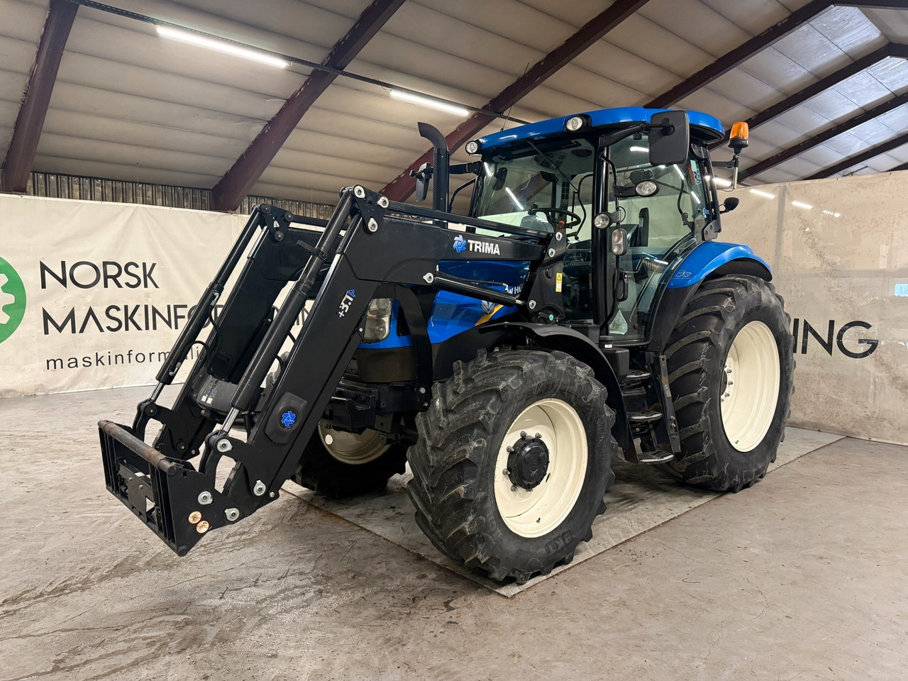 New Holland T6.140 EC - Traktor: billede 1 New Holland T6.140 EC - Traktor: billede 1