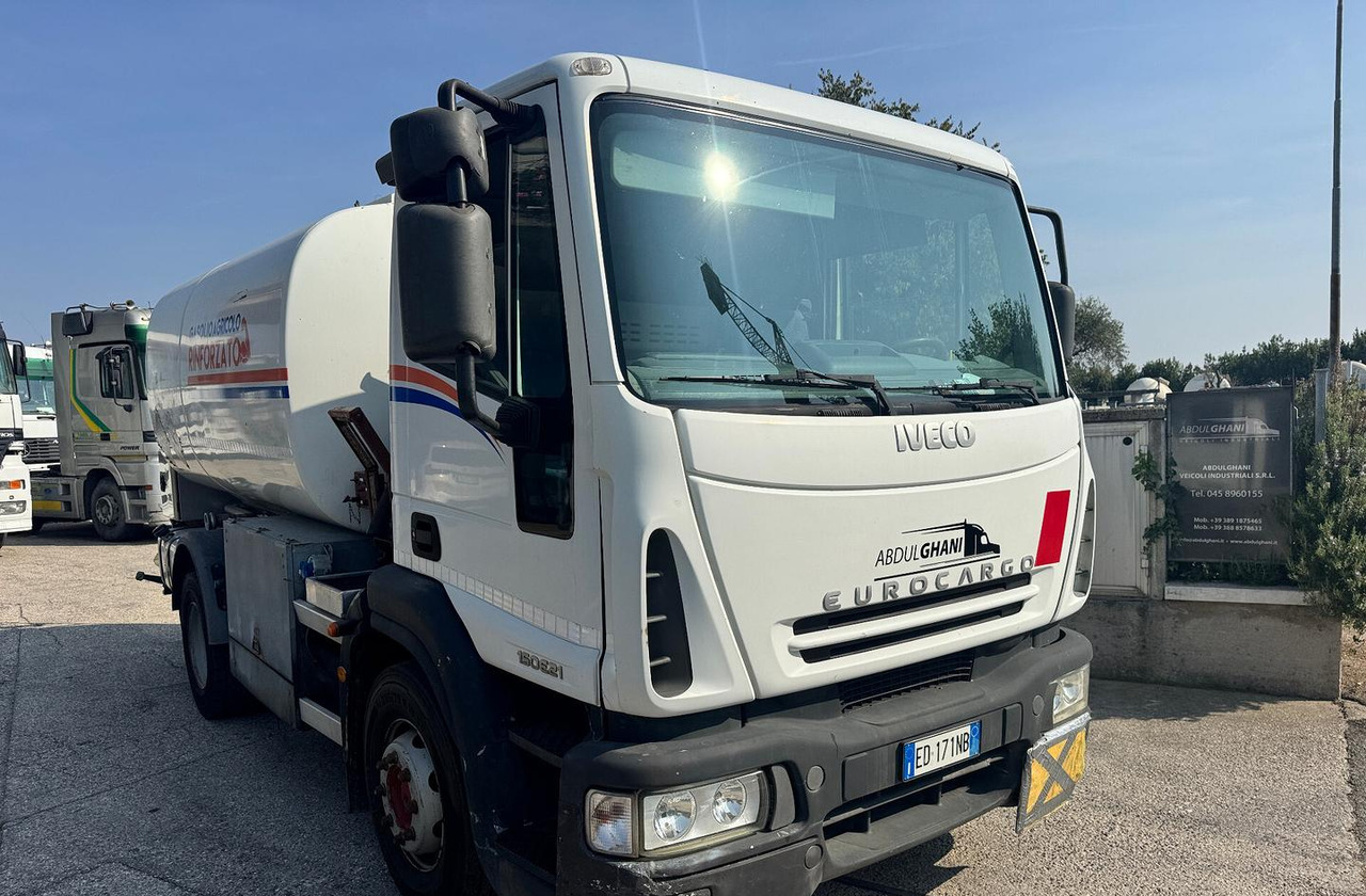 Tankbil Iveco Eurocargo 150E21 Cisterna carburante: billede 1