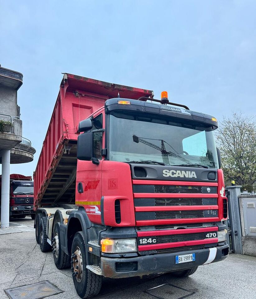 Scania R124/470 Ribaltabile 8X4 - Tipvogn lastbil: billede 1 Scania R124/470 Ribaltabile 8X4 - Tipvogn lastbil: billede 1