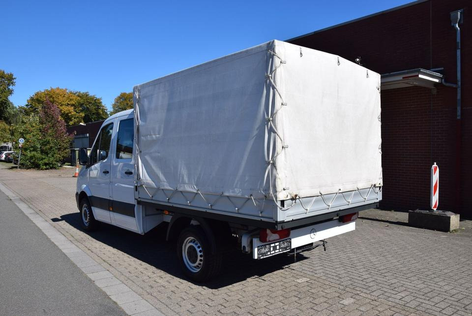 Mercedes-Benz Sprinter 314 CDI Pri Plane Doka 7-Sitze Klima - Varebil med presenning, Mandskabsbil: billede 5 Mercedes-Benz Sprinter 314 CDI Pri Plane Doka 7-Sitze Klima - Varebil med presenning, Mandskabsbil: billede 5