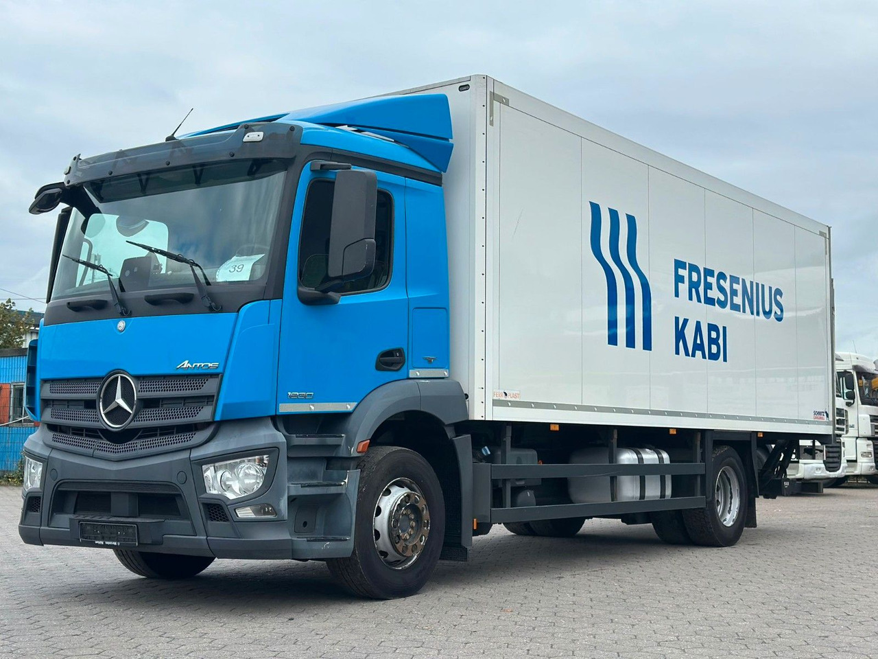 Mercedes-Benz Antos 1830+Isolierkoffer - Lastbil varevogn: billede 1 Mercedes-Benz Antos 1830+Isolierkoffer - Lastbil varevogn: billede 1