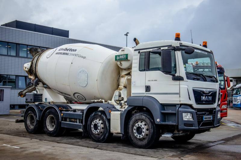 MAN TGS 32.360 BB+MIXER 9M³ - Betonbil: billede 2 MAN TGS 32.360 BB+MIXER 9M³ - Betonbil: billede 2