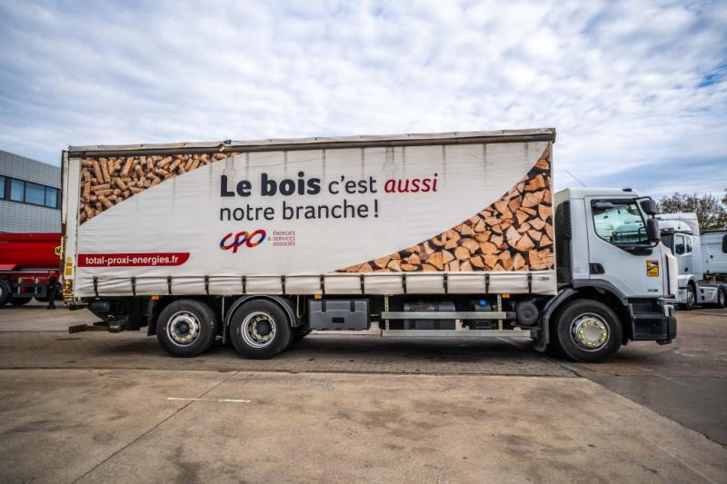 Renault PREMIUM 310 6X2 + Palfinger 2.5T - Lastbil med presenning: billede 3 Renault PREMIUM 310 6X2 + Palfinger 2.5T - Lastbil med presenning: billede 3