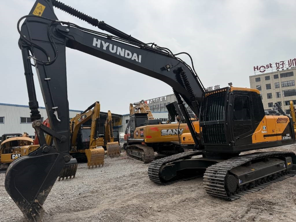 Hyundai HX 220  - Bæltegravemaskine: billede 4 Hyundai HX 220  - Bæltegravemaskine: billede 4