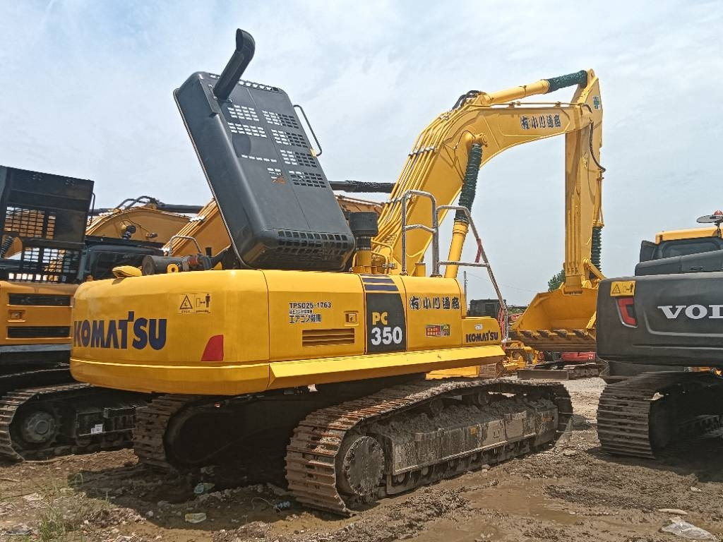 Komatsu PC 350 - Bæltegravemaskine: billede 1 Komatsu PC 350 - Bæltegravemaskine: billede 1