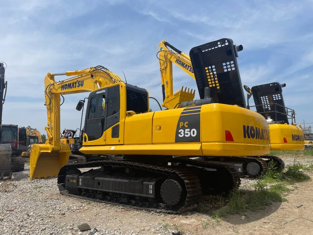 Komatsu PC 350 - Bæltegravemaskine: billede 1 Komatsu PC 350 - Bæltegravemaskine: billede 1