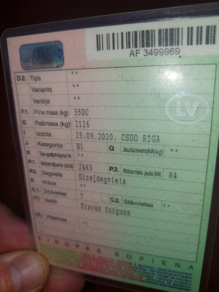 RENAULT - Mandskabsbil: billede 4 RENAULT - Mandskabsbil: billede 4