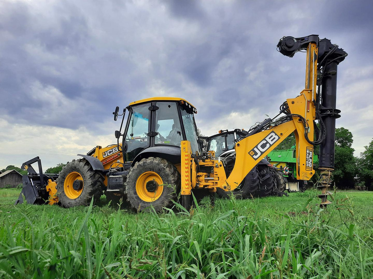 JCB 4CX, Vrtná súprava, Traktobager - Gravelæssemaskine: billede 2 JCB 4CX, Vrtná súprava, Traktobager - Gravelæssemaskine: billede 2