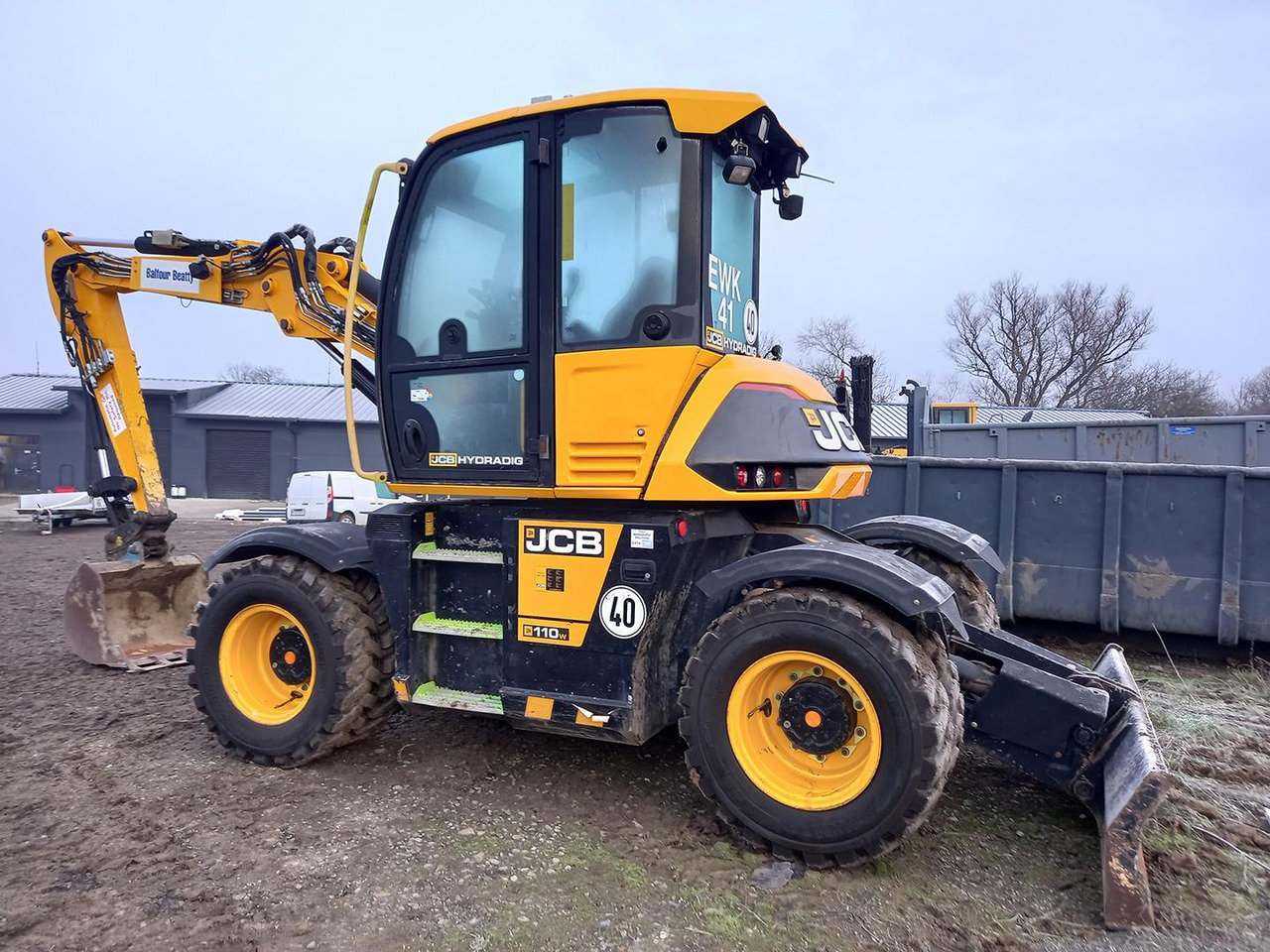 JCB Hydradig, -, - - Hjulgravemaskine: billede 2 JCB Hydradig, -, - - Hjulgravemaskine: billede 2