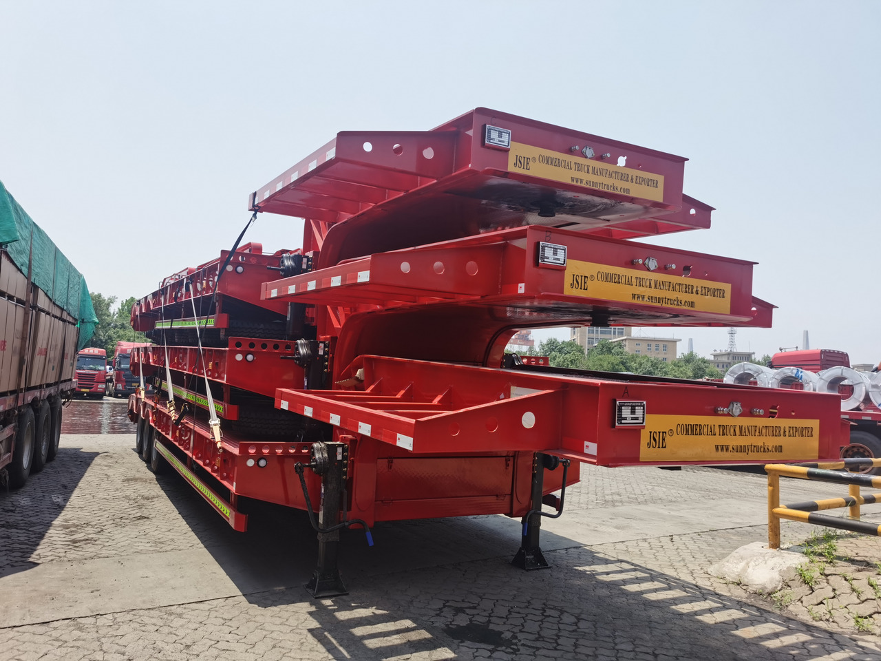 JSIE JSIE9400DPB - Biltransportør sættevogn: billede 4 JSIE JSIE9400DPB - Biltransportør sættevogn: billede 4