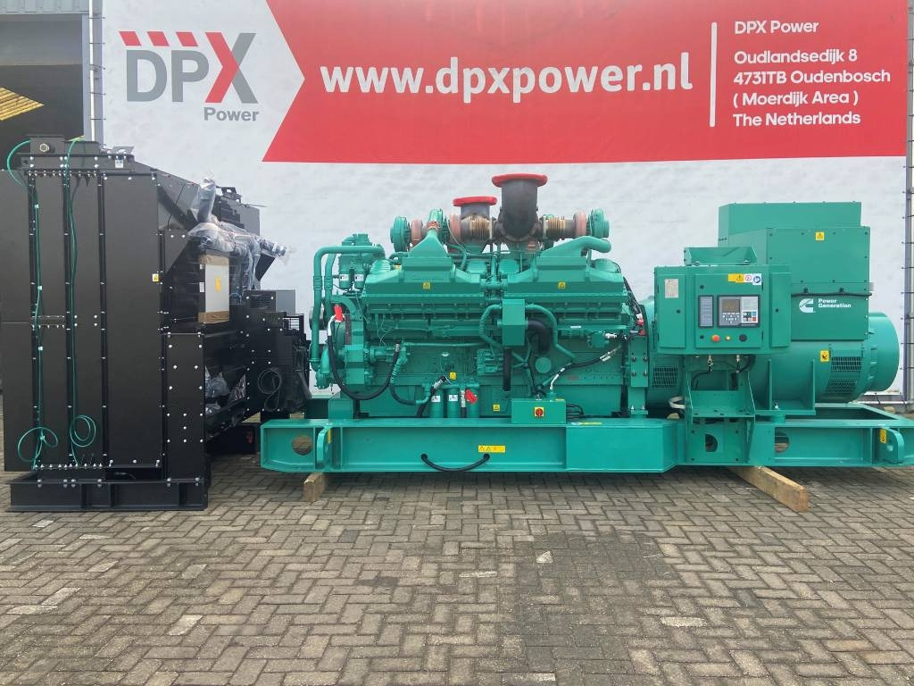 Cummins C2250D5 - 2.250 kVA Genset - QSK60 - DPX-18536-A - Strømgenerator: billede 1 Cummins C2250D5 - 2.250 kVA Genset - QSK60 - DPX-18536-A - Strømgenerator: billede 1