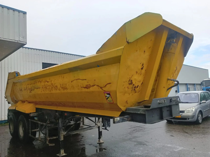 Fruehauf 2 Axle Steel Tipper , Spring Suspension , Drum Brakes - Tipvogn sættevogn: billede 4 Fruehauf 2 Axle Steel Tipper , Spring Suspension , Drum Brakes - Tipvogn sættevogn: billede 4