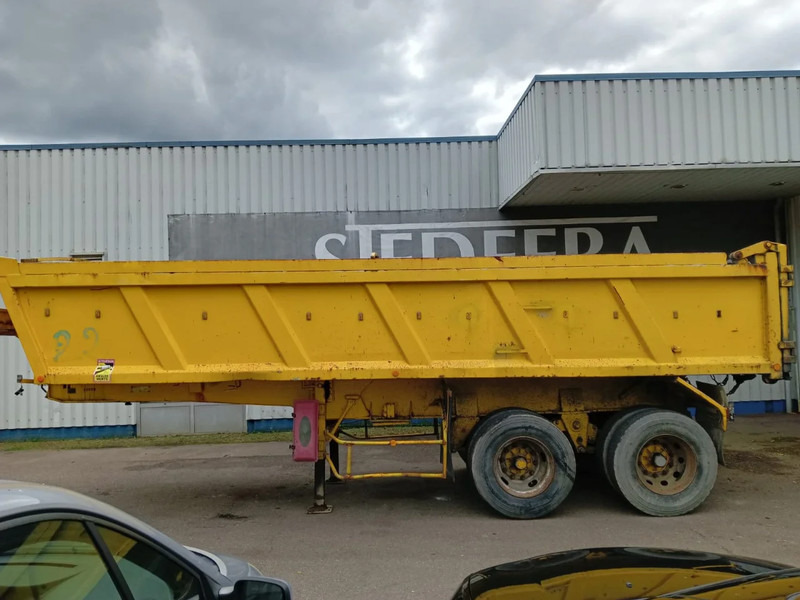 Marrel Hydrauliek 2 Axle Steel Tipper, 8 Tyres , Spring Suspension , Drum Brakes - Tipvogn sættevogn: billede 2 Marrel Hydrauliek 2 Axle Steel Tipper, 8 Tyres , Spring Suspension , Drum Brakes - Tipvogn sættevogn: billede 2
