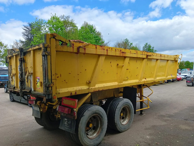 Marrel Hydrauliek 2 Axle Steel Tipper, 8 Tyres , Spring Suspension , Drum Brakes - Tipvogn sættevogn: billede 3 Marrel Hydrauliek 2 Axle Steel Tipper, 8 Tyres , Spring Suspension , Drum Brakes - Tipvogn sættevogn: billede 3
