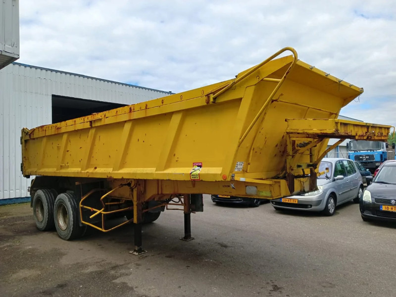Marrel Hydrauliek 2 Axle Steel Tipper, 8 Tyres , Spring Suspension , Drum Brakes - Tipvogn sættevogn: billede 4 Marrel Hydrauliek 2 Axle Steel Tipper, 8 Tyres , Spring Suspension , Drum Brakes - Tipvogn sættevogn: billede 4