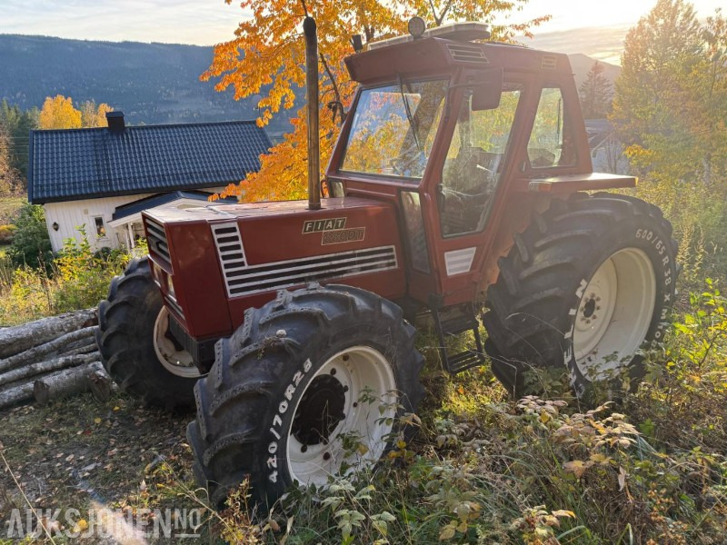 1980 Fiat 880 m/Turbo, nylig oppusset - Traktor: billede 1 1980 Fiat 880 m/Turbo, nylig oppusset - Traktor: billede 1