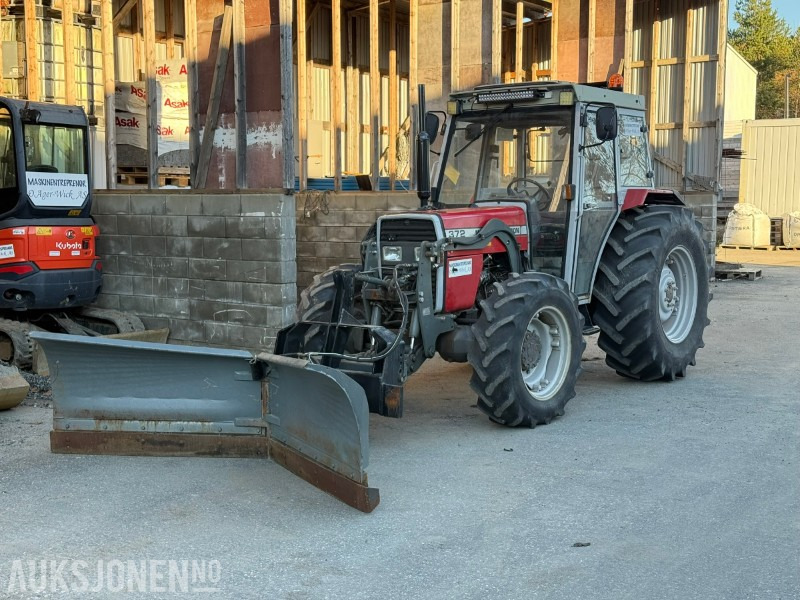 1991 Massey Ferguson 372 4x4 FRONTHYDRAULIKK/SKJÆR - Traktor: billede 1 1991 Massey Ferguson 372 4x4 FRONTHYDRAULIKK/SKJÆR - Traktor: billede 1