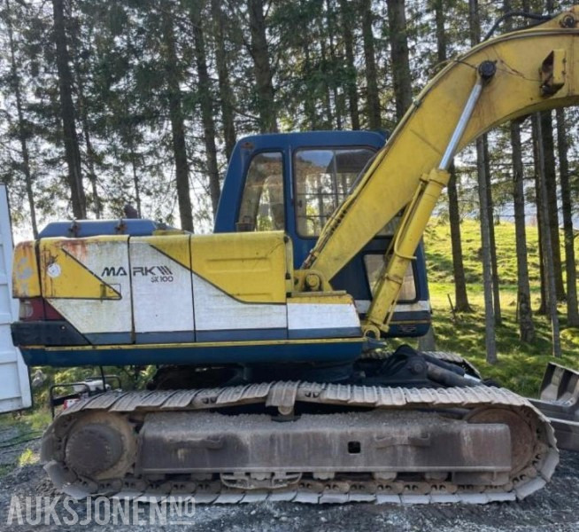 1992 Kobelco Sk100 - Gravemaskine: billede 5 1992 Kobelco Sk100 - Gravemaskine: billede 5