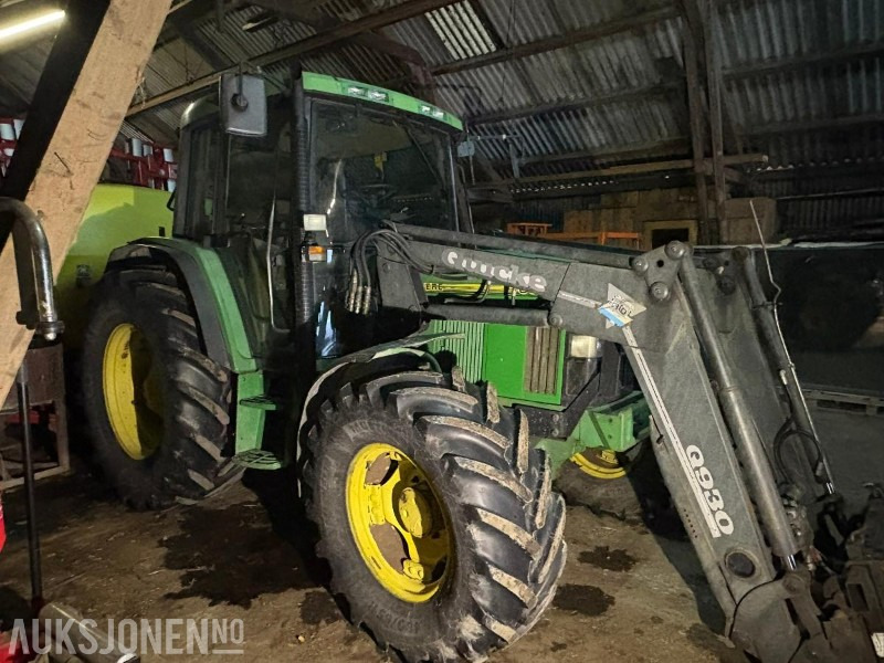 1997 John Deere 6300 med frontlaster - Traktor: billede 5 1997 John Deere 6300 med frontlaster - Traktor: billede 5