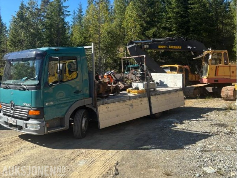 1998 Mercedes-Benz Atego 815/36 - Lastbil med lad: billede 3 1998 Mercedes-Benz Atego 815/36 - Lastbil med lad: billede 3