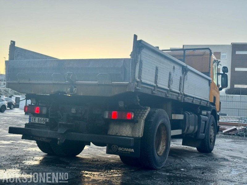 1998 Scania P-serie - 4x2 - Tippbil - Eu-godkjent til 08/26 - Km: 335523 - Tipvogn lastbil: billede 5 1998 Scania P-serie - 4x2 - Tippbil - Eu-godkjent til 08/26 - Km: 335523 - Tipvogn lastbil: billede 5