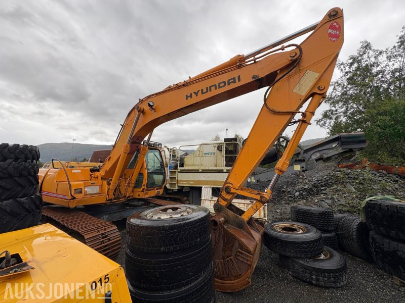 2000 Hyundai Robex 210LC-3 - KUN 7 823 motortimer - Gravemaskine: billede 2 2000 Hyundai Robex 210LC-3 - KUN 7 823 motortimer - Gravemaskine: billede 2