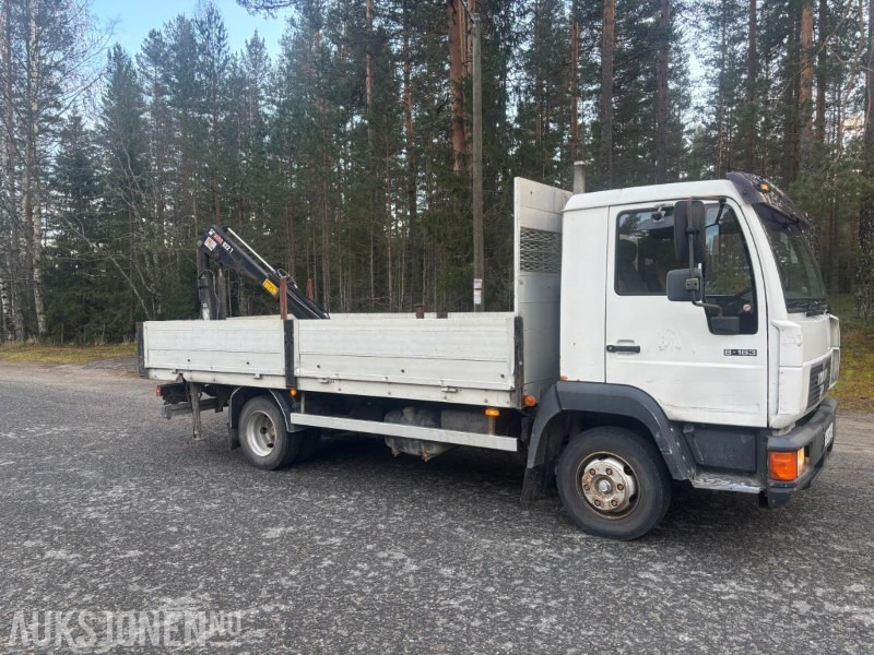 2000 MAN 8.163 LLC MED HIAB KRAN - Lastbil med kran: billede 2 2000 MAN 8.163 LLC MED HIAB KRAN - Lastbil med kran: billede 2